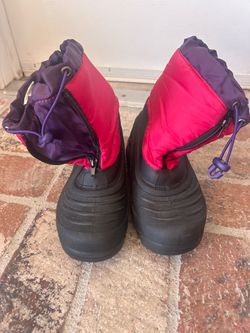girl size 3 snow boots