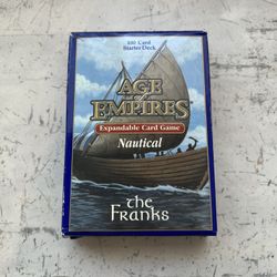 Age of Empires Expandable Card Game Nautical The Franks Starter Pack COMPLETE