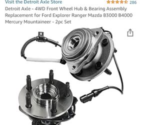 Brand New Wheel Hubs For Ford Explorer