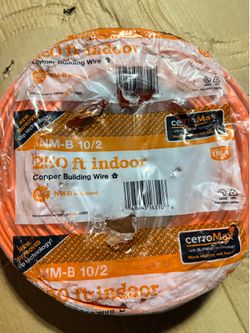 Electrical wire romex 10/2 250ft new