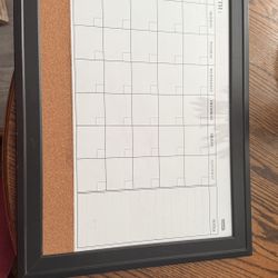 Dry Erase Monthly Calendar 