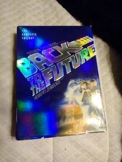 Back to the future 1,2,3 dvds