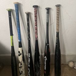 Set Of Baseball Bats All For 