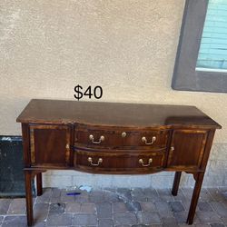 Antique Entry Table 