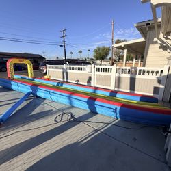 Used Costco Wham-O 30ft Constant Air Slip ‘N Slide Inflatable Water Slide