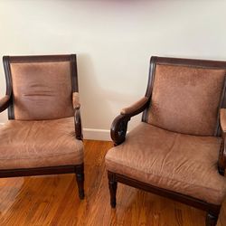 Brown Leather Chairs