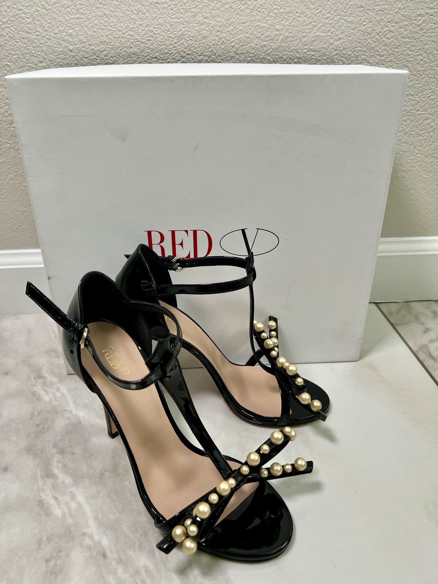 Red Valentino Heels Black Size 36
