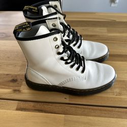 White Dr Martens Size 7