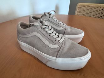 Vans Old Skool Platform Gray (Women 9)