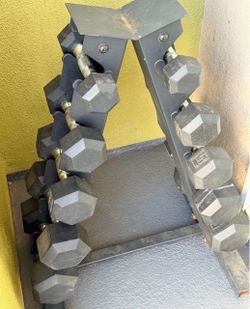 Weights With Rack