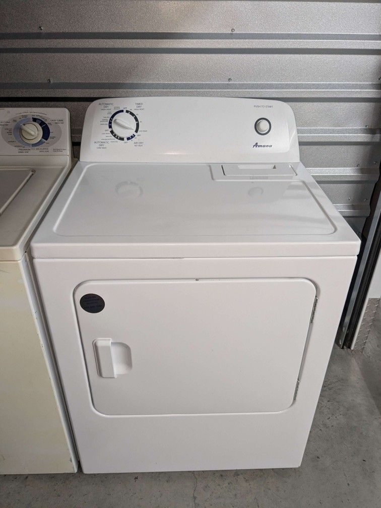 Amana - 6.5 Cu. Ft. Electric Dryer