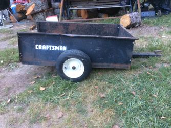 Craftsman lawnmower trailer
