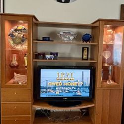 Beautiful Teak Wall Unit