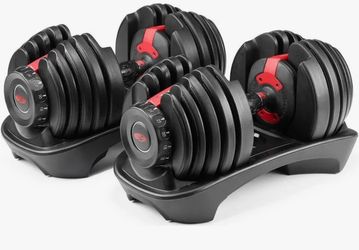 BowFlex adjustable Dumbells