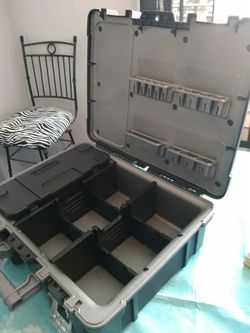 HUSKY ELECTRICIAN TOOL BOX. ( BRAND NEW )