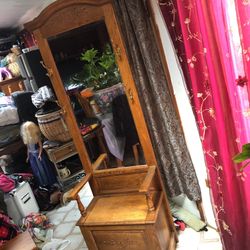 Coat Hanger Bench And Mirror