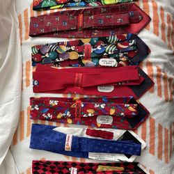 Vintage Holiday/Christmas Ties