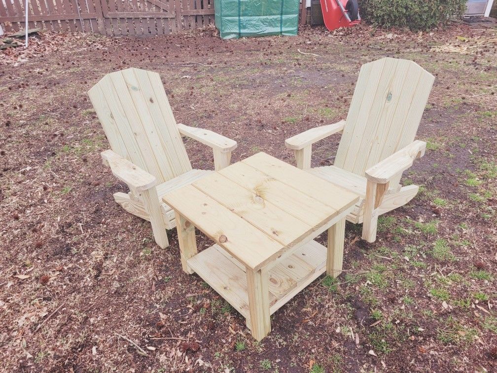 Adirondack Chairs And Tables for Sale in Elizabeth City, NC OfferUp
