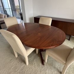 Dining Table With 4 Chairs