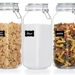 Glass Storage Container 78oz  both for $15