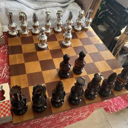Vintage Avon cologne Chess Set 