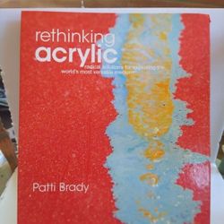 ReThinking Acrylics hardcover spiral bound book