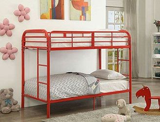 Twin over twin bunk bed