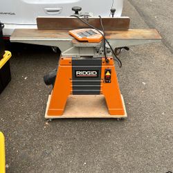 Ridgid Wood Jointer Machine