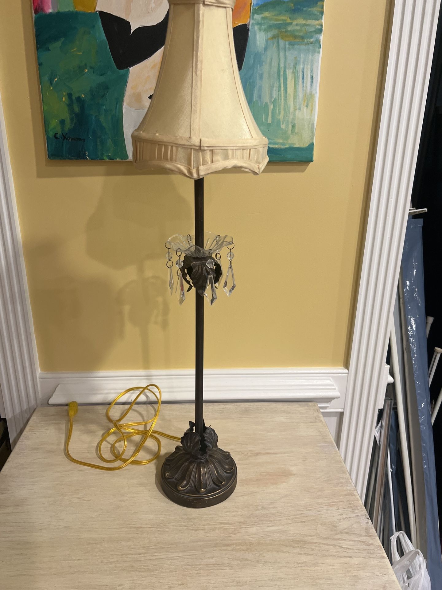 Vintage iron lamp