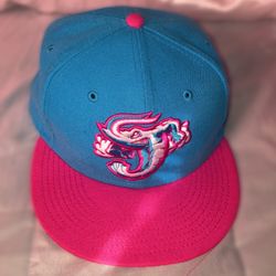 Pink And Blue Hat 