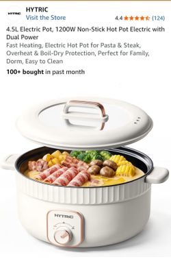 HYTRIC 4.5L Electric Hot Pot 1200W