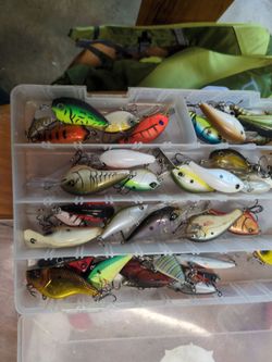 Box of crankbaits