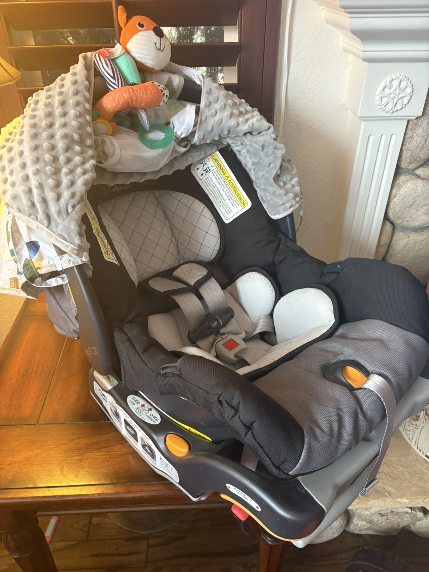 Chicco Keyfit 30 Car Seat - $80