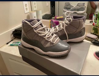 Jordan 11 cool grey size 8