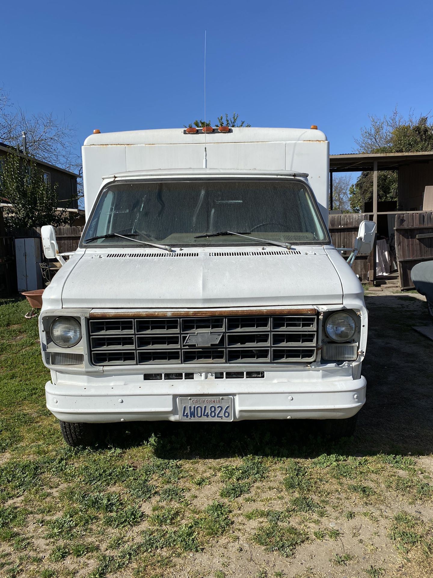 87 Chevy box truck
