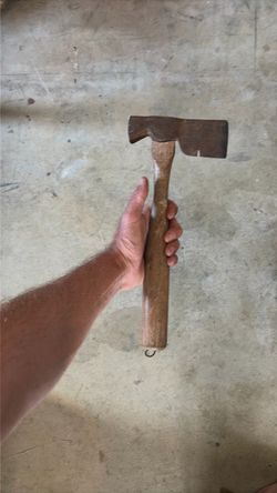 Old dry wall hatchet