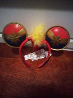 Captain marvel Disney Ears