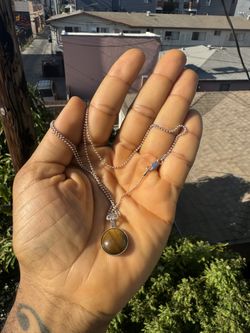 925 Silver Amber Chain