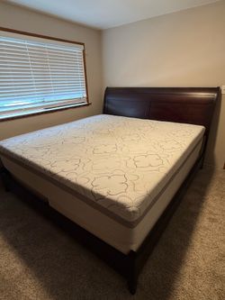 King Size Cherry Bed Frame