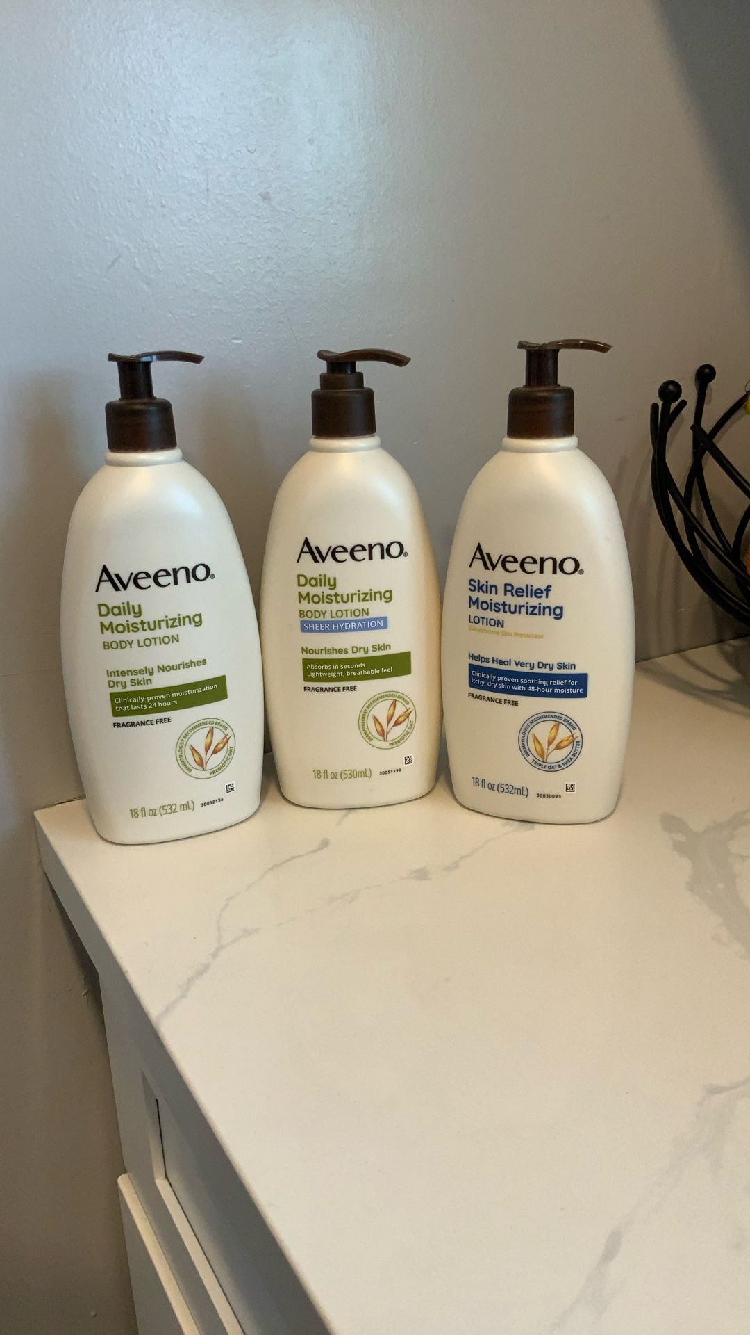 Aveeno Lotion, $8 Each