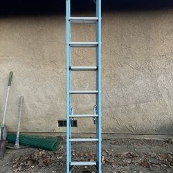 Werner Ladder, 16ft, BLUE