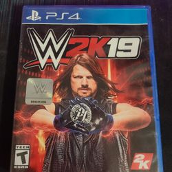 WWE 2k19 ps4