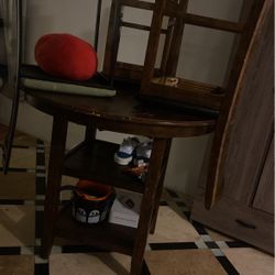 Table With Two Chairs 