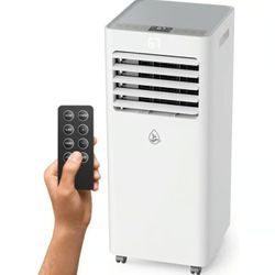 Lubair Portable Air Conditioner 10000BTU 120V 400 SQ FT Area 3 In 1 Cool Dry Fan