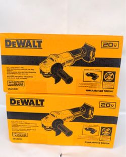 Dewalt grinder tool only  tool only