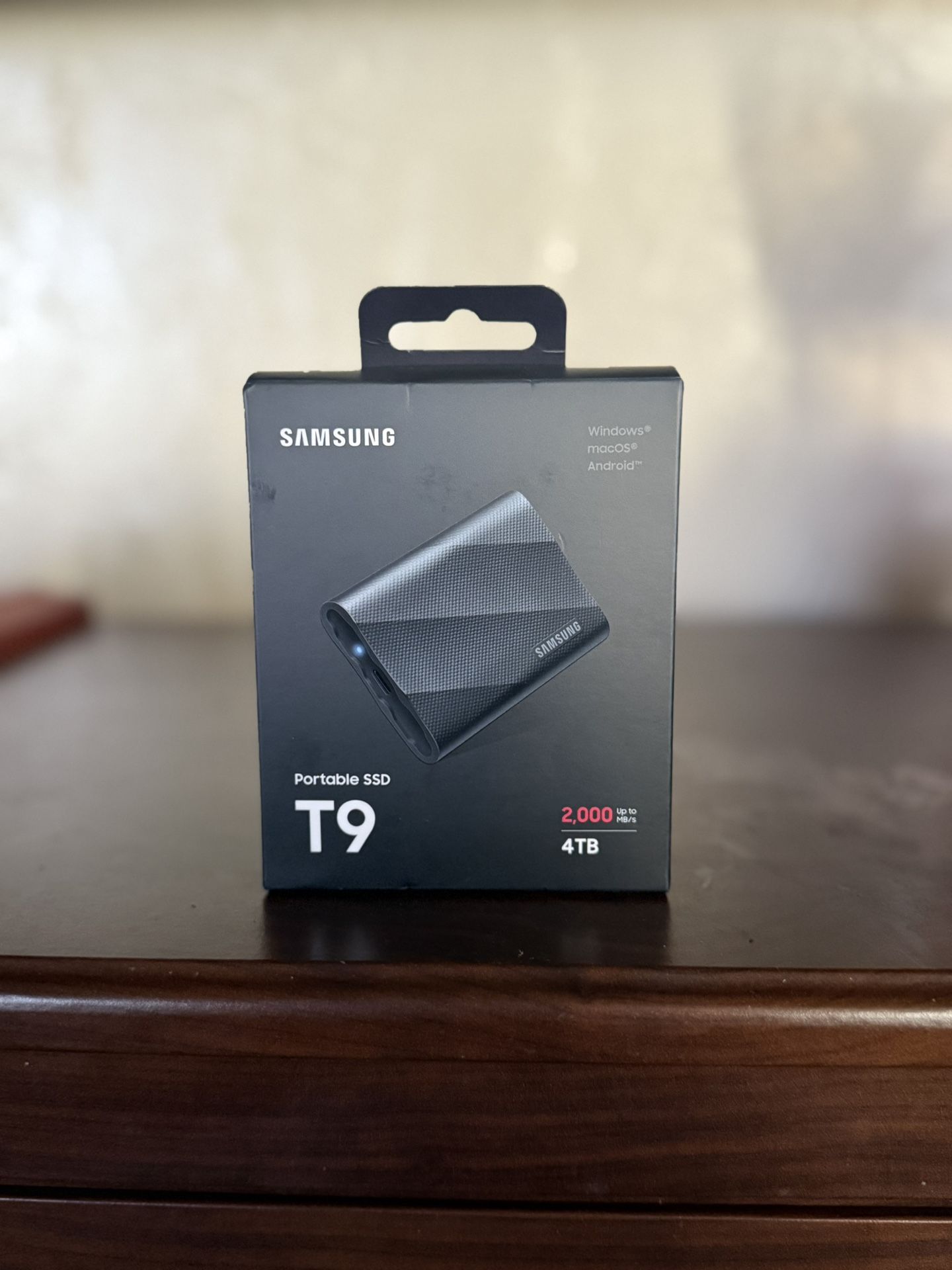 Samsung Portable SSD T9 4TB