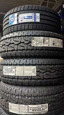 2 Bridgestone 265/70R17 Tires β Great Deal!