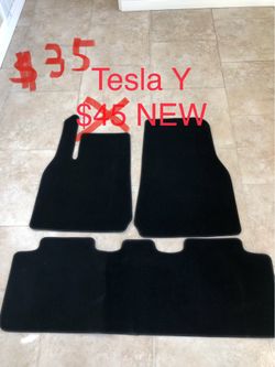 Original carpet floor mats for Tesla Model Y 2023