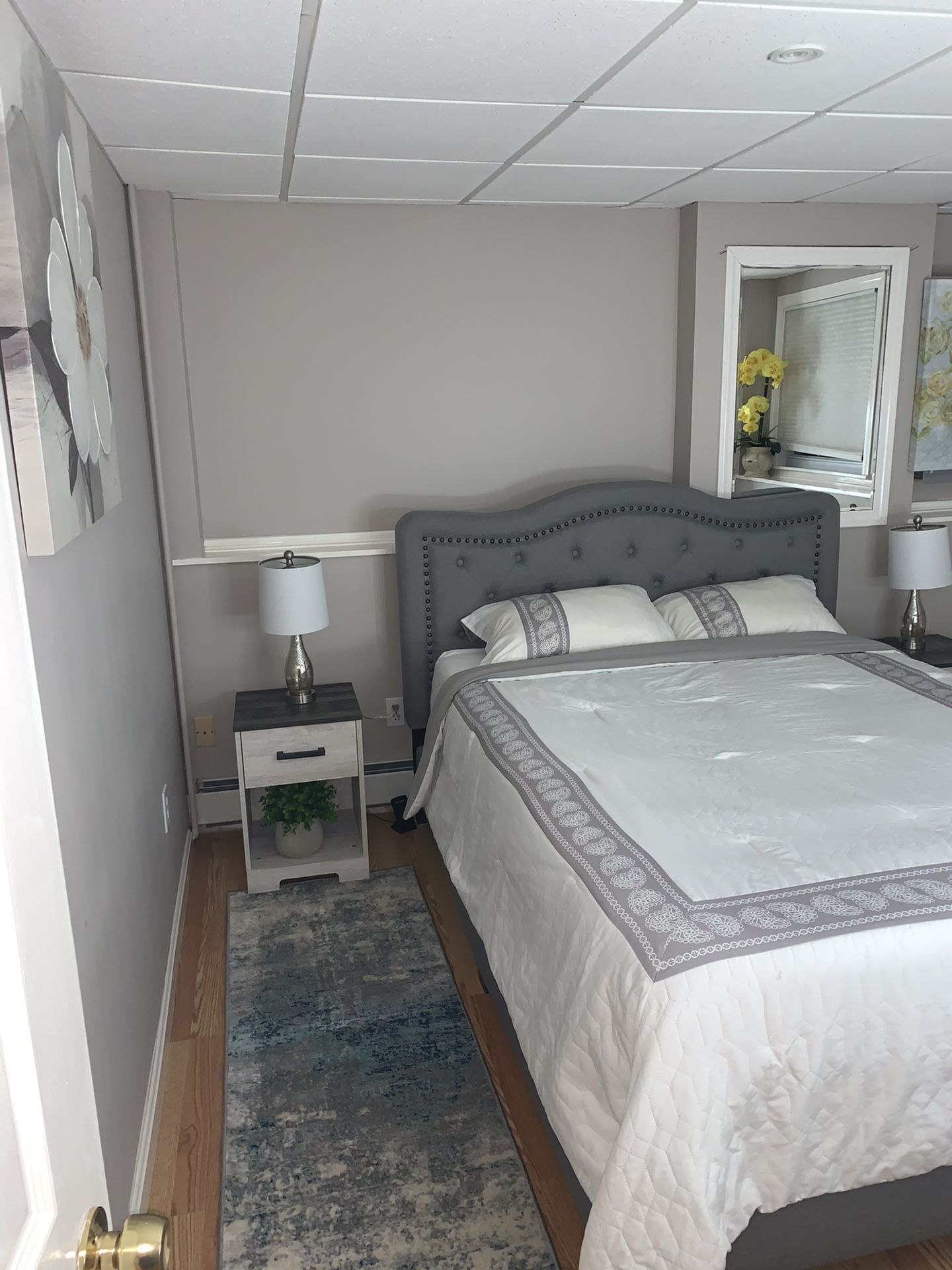 Queen Bed Frame with headboard