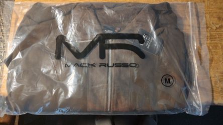 Mack Russo Half Zip Sweatshirt Brown Medium *NIB*!